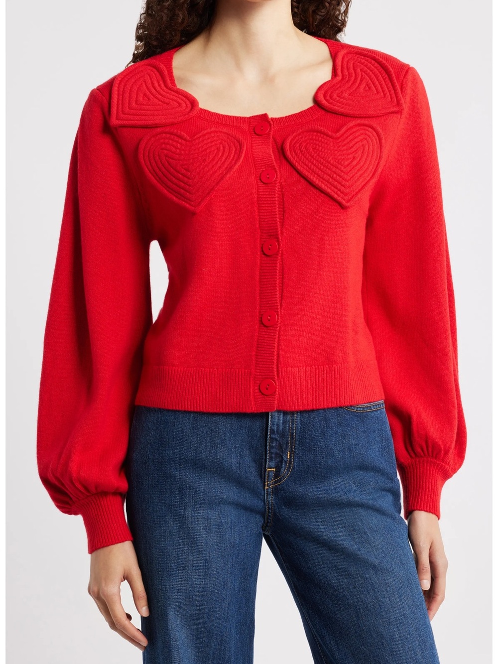 Farm Rio Heartful Knot Cardigan